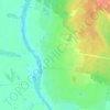 Топографическая карта Агро-Пустынь, высота, рельеф