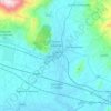 Топографическая карта Cassino, высота, рельеф