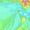 Топографическая карта Верхнее Синевидное, высота, рельеф