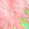 Топографическая карта Tainhas, высота, рельеф