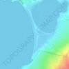 Топографическая карта Пляж Майами, высота, рельеф