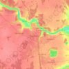 Топографическая карта Сухой Лог, высота, рельеф
