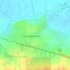 Топографическая карта Старощербиновская, высота, рельеф