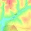 Топографическая карта Столбище, высота, рельеф