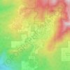 Топографическая карта Idyllwild-Pine Cove, высота, рельеф