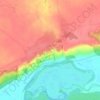 Топографическая карта Плешивец, высота, рельеф
