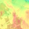 Топографическая карта Мотовилово, высота, рельеф