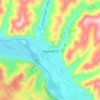Топографическая карта Чарышское, высота, рельеф