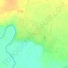 Топографическая карта Нижнегнутов, высота, рельеф