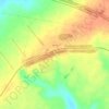 Топографическая карта 54 км, высота, рельеф