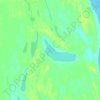 Топографическая карта озеро Капылово, высота, рельеф