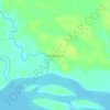 Топографическая карта Нижнеспасское, высота, рельеф