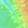 Топографическая карта Левино, высота, рельеф