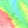 Топографическая карта Подлужное, высота, рельеф