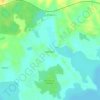 Топографическая карта Анашкино, высота, рельеф