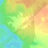 Топографическая карта Песочное, высота, рельеф