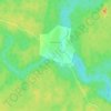 Топографическая карта Крутая Осыпь, высота, рельеф
