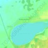 Топографическая карта Большая Рига, высота, рельеф