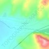 Топографическая карта Харашибирь, высота, рельеф