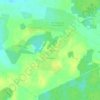 Топографическая карта Муховицы, высота, рельеф