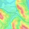 Топографическая карта Кая, высота, рельеф