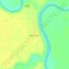 Топографическая карта Малый Кушум, высота, рельеф