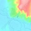 Топографическая карта Старокульшарипово, высота, рельеф