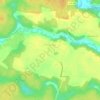 Топографическая карта Песочнево, высота, рельеф