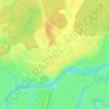 Топографическая карта Вознесенка, высота, рельеф