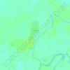 Топографическая карта Комарова, высота, рельеф