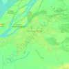 Топографическая карта Быстрый Исток, высота, рельеф