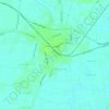 Топографическая карта مدينه فاقوس, высота, рельеф