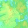 Топографическая карта Иваньково, высота, рельеф