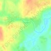 Топографическая карта Демьянка, высота, рельеф