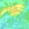 Топографическая карта Воскресенье, высота, рельеф