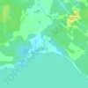 Топографическая карта Самро, высота, рельеф
