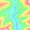 Топографическая карта Аркыт, высота, рельеф