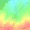 Топографическая карта Нуж-Ключ, высота, рельеф