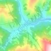 Топографическая карта Анкаван, высота, рельеф