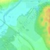 Топографическая карта Зимняя Горка, высота, рельеф