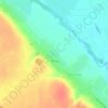Топографическая карта Горетово, высота, рельеф