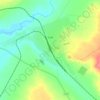 Топографическая карта Эмба, высота, рельеф