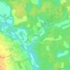 Топографическая карта Андреевское, высота, рельеф