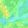 Топографическая карта Дудиха, высота, рельеф