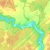 Топографическая карта Логиново, высота, рельеф
