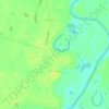 Топографическая карта Петелино, высота, рельеф