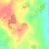 Топографическая карта Кураково, высота, рельеф