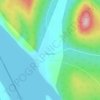 Топографическая карта Союзное, высота, рельеф