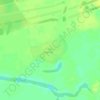 Топографическая карта Озёрное, высота, рельеф