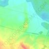 Топографическая карта Подборье, высота, рельеф